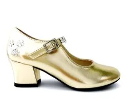 Prinsessen Schoenen Goud Luxe + Gratis Armbandje