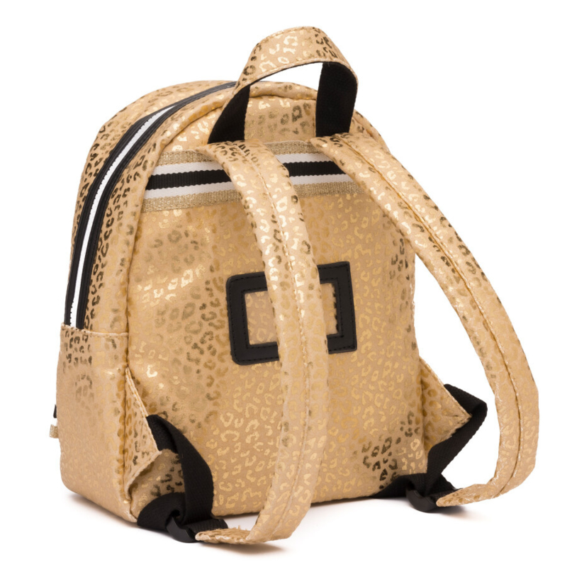 Zebra Rugzak Gold Metalic Leo (s) + Gratis Kadootje - Afbeelding 3