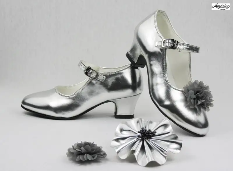 Prinsessen Schoenen Zilver + Gratis Kadootje - Afbeelding 3