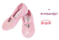 Prinsessen Schoentjes Roze + Armbandje